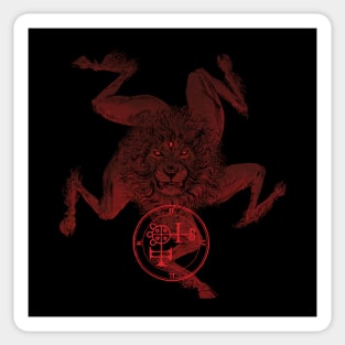 Dictionnaire Infernal: Buer (2022 Red Variant) Sticker